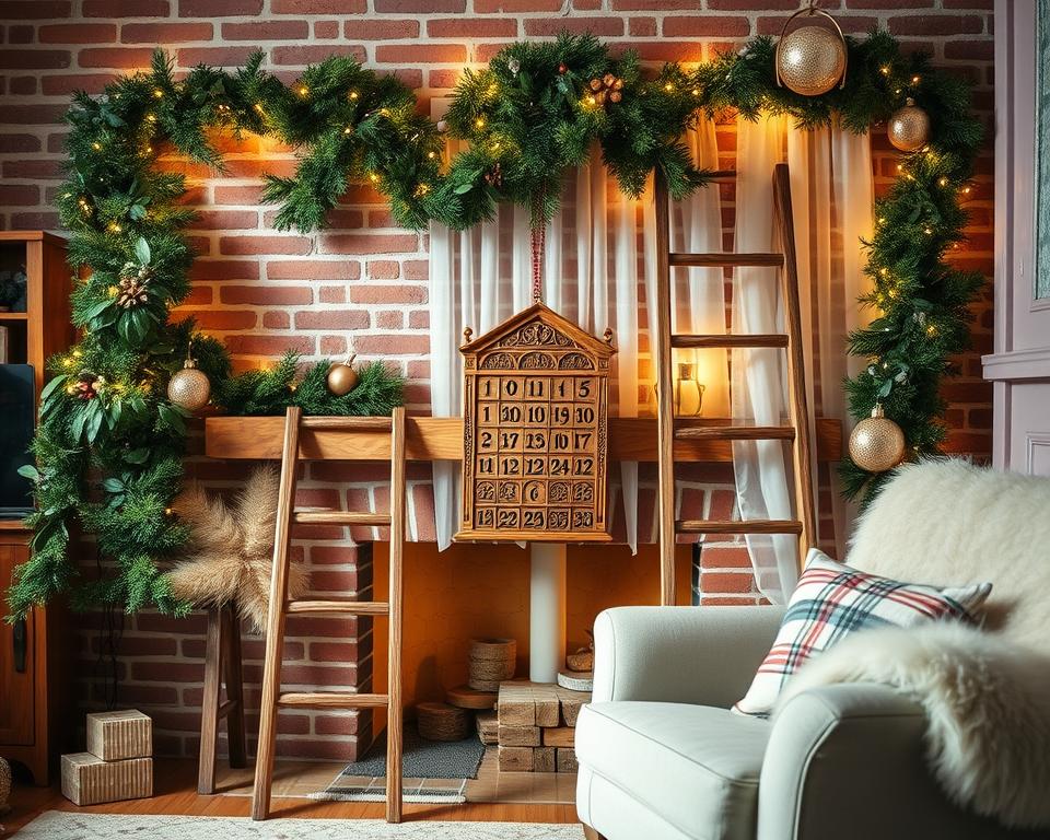 Adventskalender aufhängen Methoden