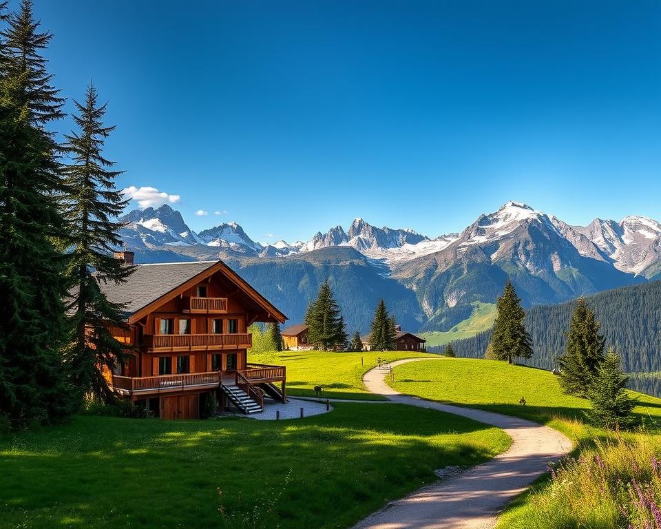 Berghotels Schwarze Berge Wanderunterkünfte