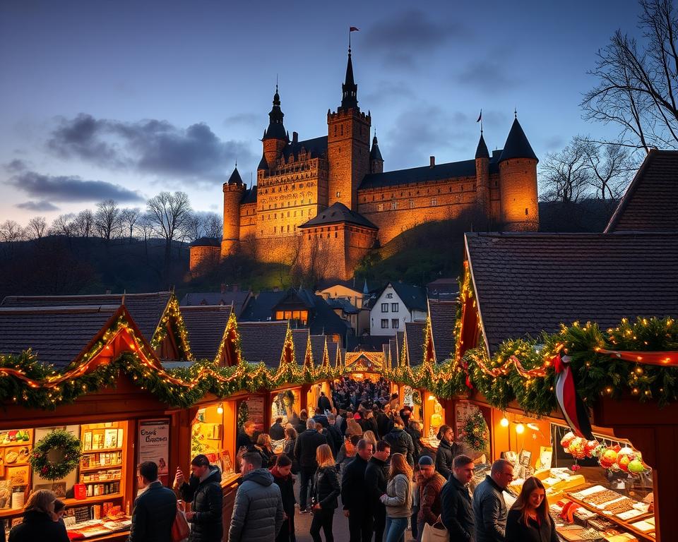 Heidelberger Weihnachtsmarkt am Schloss