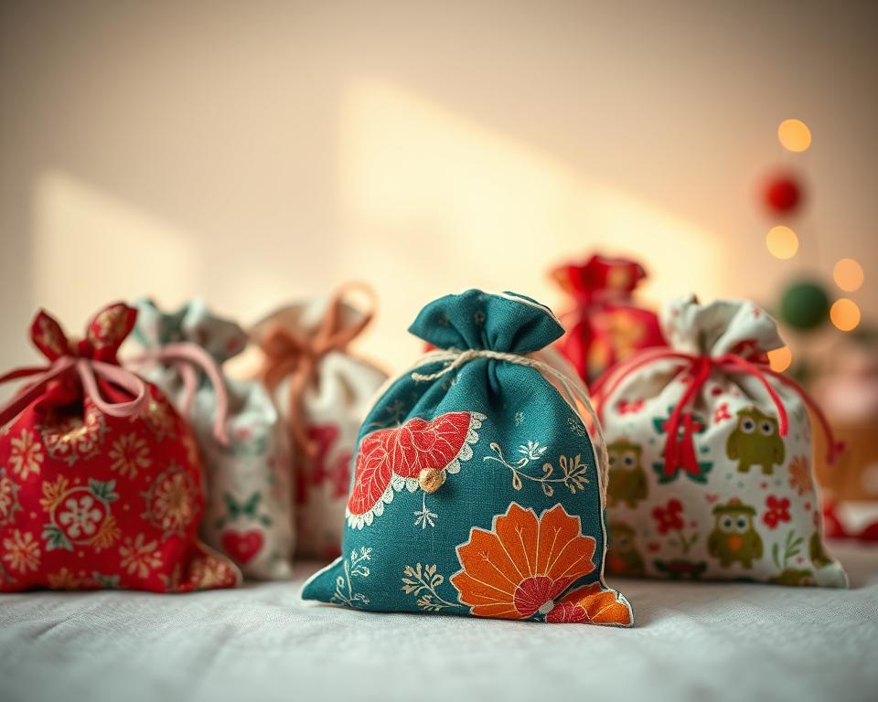 Kreative Adventskalender Taschen Design