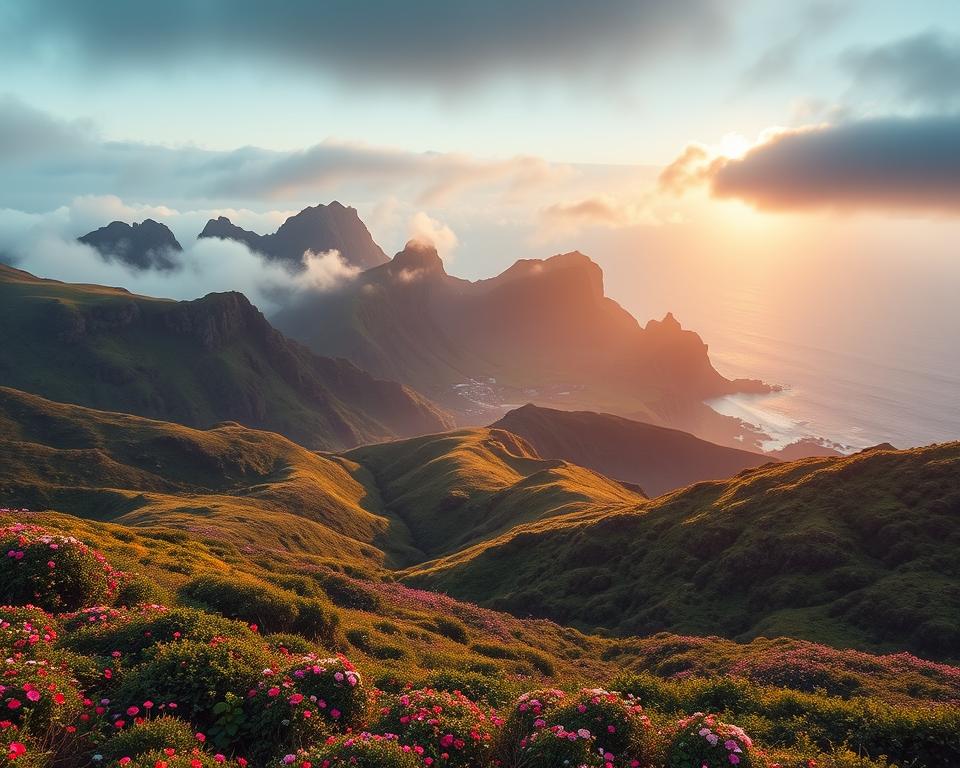 Madeira Winterklima Landschaft