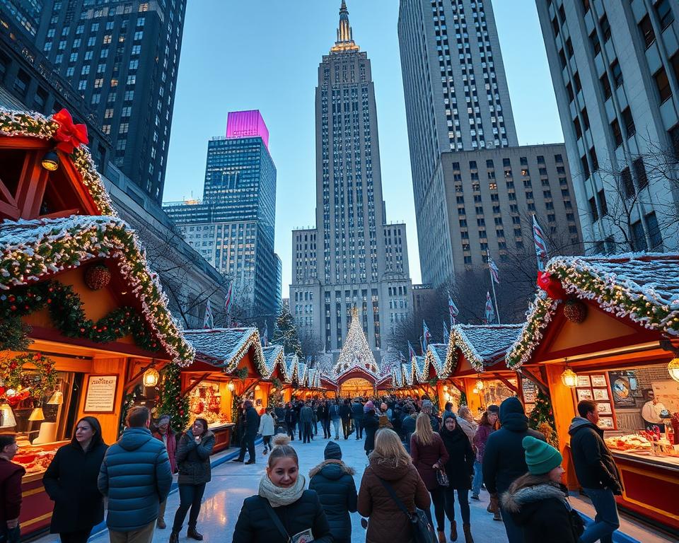 Weihnachtsmärkte Manhattan