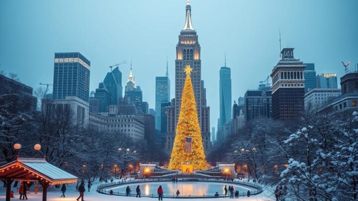 reise weihnachten new york