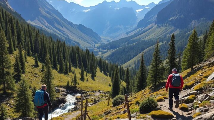 schwarze berge wanderurlaub
